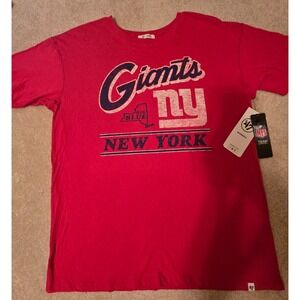 '47 NFL New‎ York Giants Racer T-Shirt Women's Medium NEW